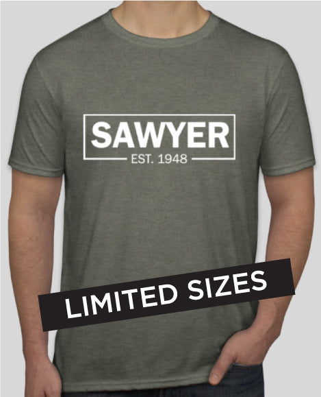 Sawyer T-shirt  - Heather Military Green