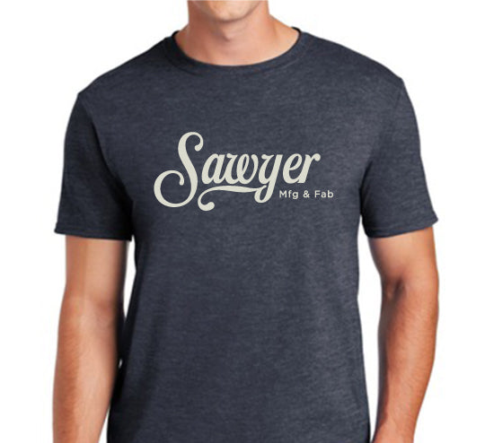 Sawyer T-shirt - Heather Navy